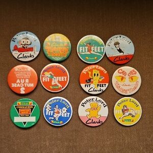 Clarks VINTAGE Button Set